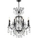 Canada LED 25.9 inch Matte Black Chandelier Ceiling Light